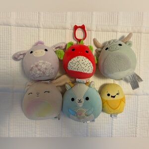 Squishmallow Set - Multicolor